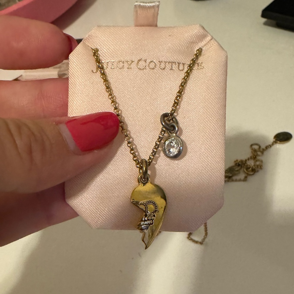 Early 2000s Juicy Couture necklace
